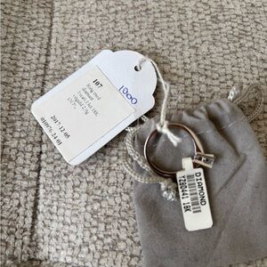 Diamond Supply Co. Silver Ring with Diamond Accent